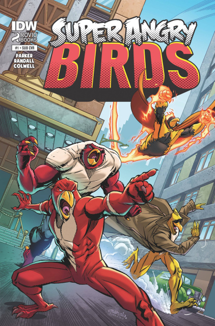 Angry Birds: Super Angry Birds #1 (Subscription Cover)