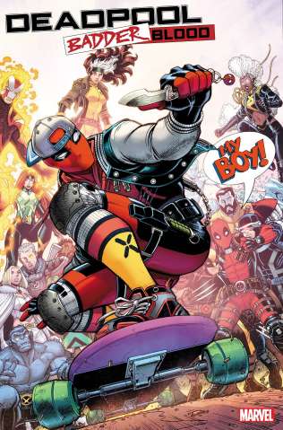 Deadpool: Badder Blood #5 (Nick Bradshaw New Champions Cover)