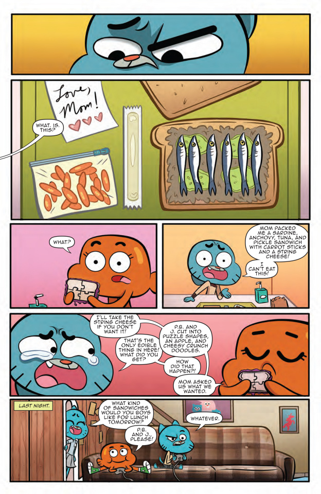 The Amazing World Of Gumball 2016 Grab Bag Special Fresh Comics 