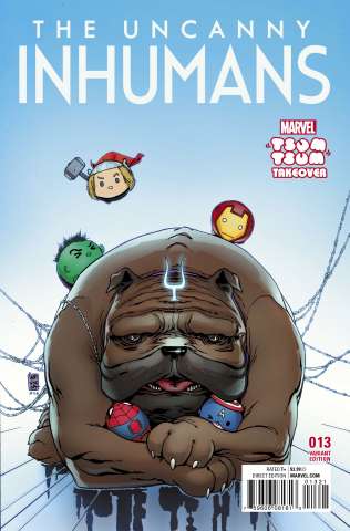 The Uncanny Inhumans #13 (Camuncoli Tsum Tsum Cover)