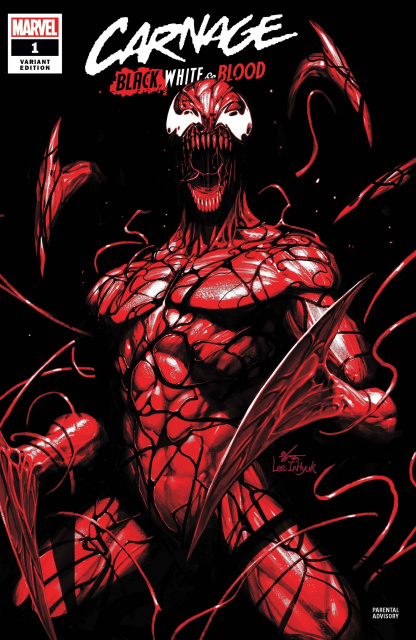 Carnage: Black, White, and Blood #1 (Inhyuk Lee Cover)