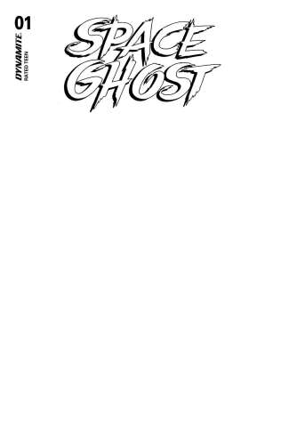 Space Ghost #1 (Blank Authentix Cover)