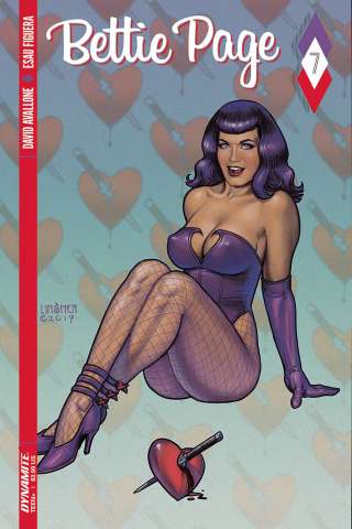 Bettie Page #7 (Linsner Cover)