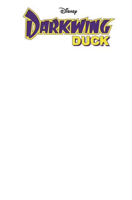 Darkwing Duck #1 (Facsimile Blank Authentix Cover)