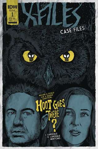 The X-Files Case Files: Hoot Goes There? #1 (Lendl Cover)