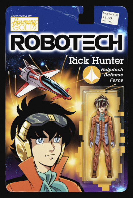 Robotech #1 (Shedd Action Figure Cover)