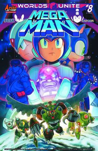 Mega Man #51 (Spaz Cover)