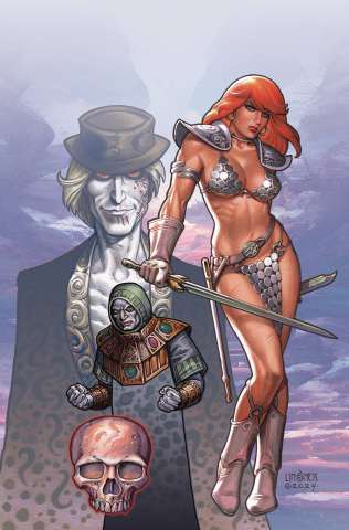 Red Sonja: Death and the Devil #1 (Linsner Metal Premium Cover)