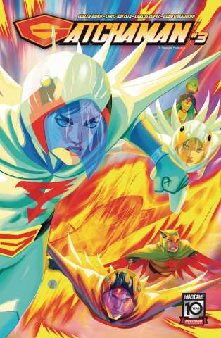 Gatchaman #3 (Inaki Miranda Cover)