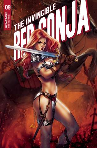 The Invincible Red Sonja #9 (Chatzoudis Cover)