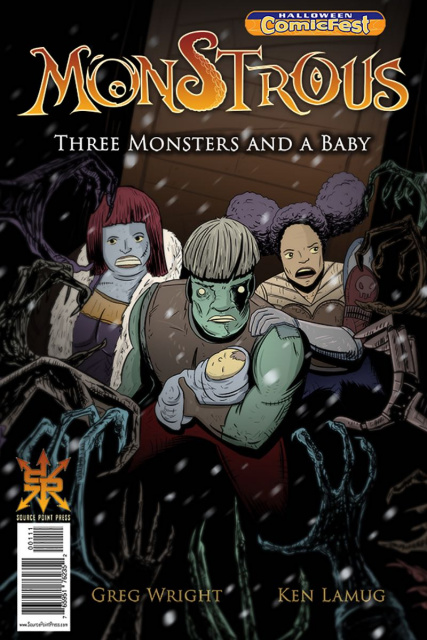 Monstrous: Three Monsters and a Baby (Halloween ComicFest 2018)