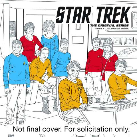 Star Trek: The Original Series Adult Coloring Book