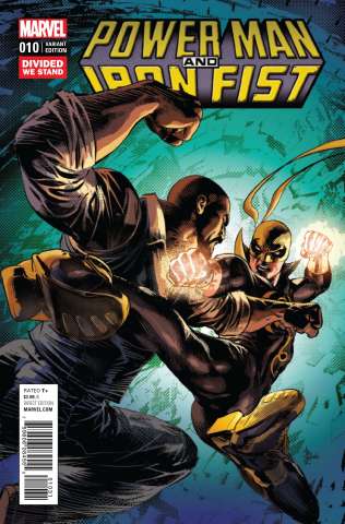 Power Man & Iron Fist #10 (Divided We Stand Cover)
