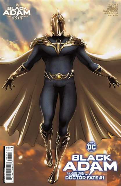 Black Adam: The Justice Society Files - Doctor Fate #1 (Kaare Andrews Cover)