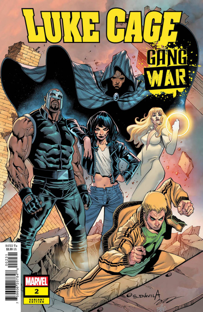Luke Cage: Gang War #2 (Sergio Davila Connect Cover)