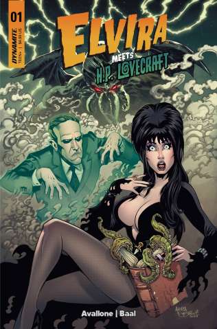 Elvira Meets H.P. Lovecraft #1 (Acosta Cover)