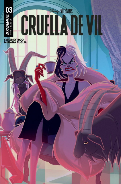 Disney Villains: Cruella De Vil #3 (Boo Cover)