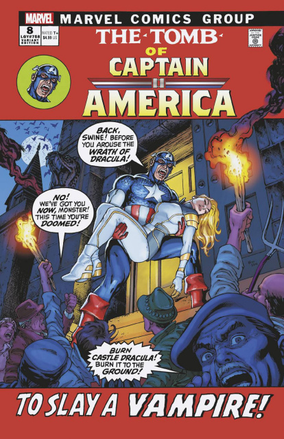 Captain America #8 (David Yardin Vampire Cover)