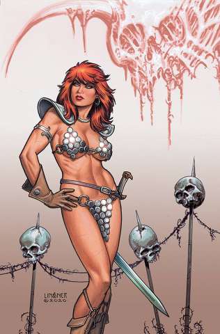 Red Sonja: The Price of Blood #3 (Linsner Virgin Cover)