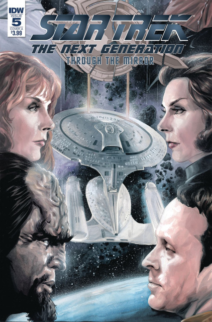 Star Trek: The Next Generation - Through the Mirror #5 (Woodward Cover)