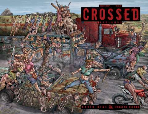 Crossed: Badlands #18 (Wrap Cover)