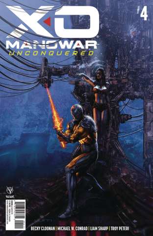 X-O Manowar: Unconquered #4 (Sharp Cover)
