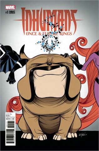 Inhumans: Once & Future Kings #1 (Duarte Lockjaw Cover)