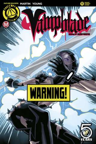 Vampblade #11 (Winston Young Risque Cover)