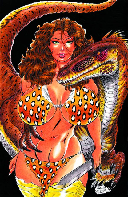 Cavewoman: Sisters of the Arena #1 (Durham Cover)