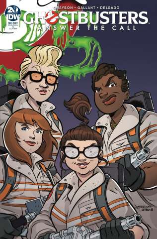 Ghostbusters 35th Anniversary (Answer Call Ghostbusters 10 Copy Cover)