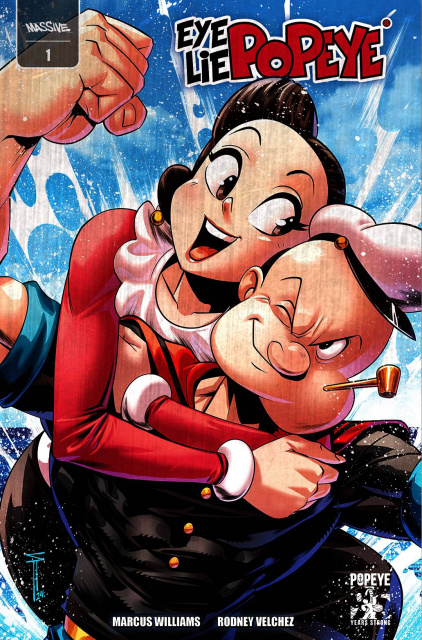 Eye Lie Popeye #1 (Acuna Metal Variant Cover)