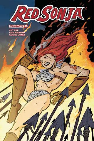 Red Sonja #15 (Marques Subscription Cover)