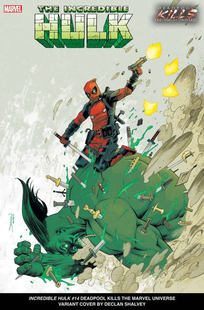 The Incredible Hulk #14 (Deadpool Kills the Marvel Universe Cover)