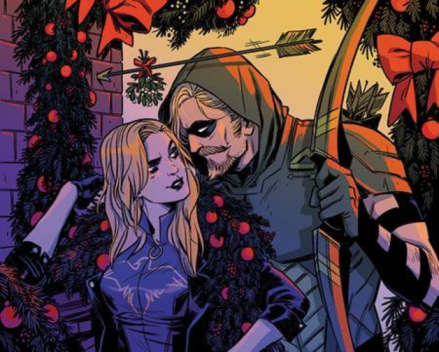 Green Arrow #6 (Becky Cloonan DC Holiday Card Special Edition Cover)