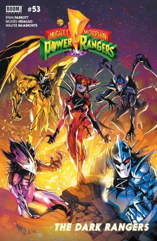 Mighty Morphin Power Rangers #53 (Campbell Cover)