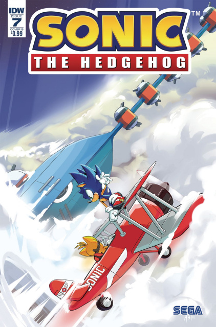 Sonic the Hedgehog #7 (Thomas Cover)