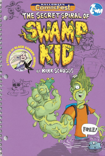 The Secret Spiral of Swamp Kid (Halloween Comic Fest)