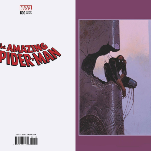 The Amazing Spider-Man #800 (Moebius Virgin Cover)