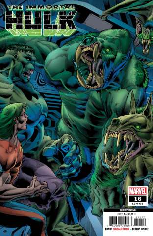 The Immortal Hulk #16 (Bennett 3rd Printing)