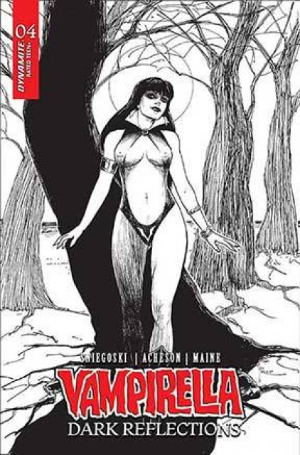 Vampirella: Dark Reflections #4 (Pace Line Art Cover)