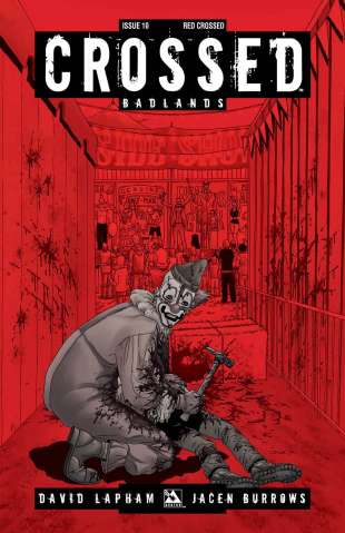 Crossed: Badlands #10 (Red Crossed Cover)