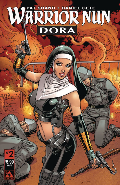 Warrior Nun: Dora #2 (World War II Cover)