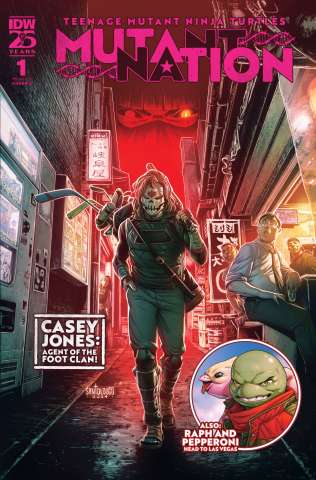 Teenage Mutant Ninja Turtles: Mutant Nation #1 (Santolouco Cover)