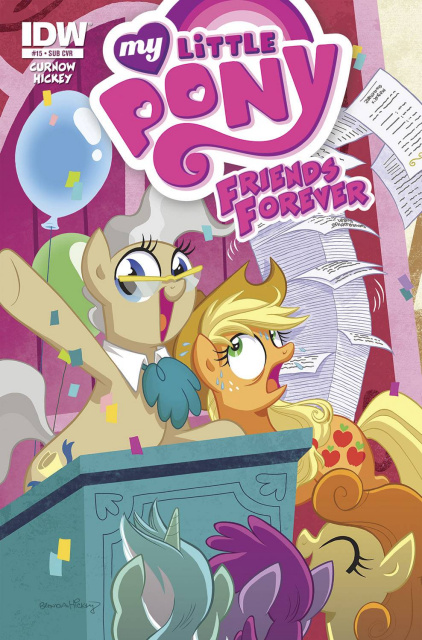 My Little Pony: Friends Forever #15 (Subscription Cover)