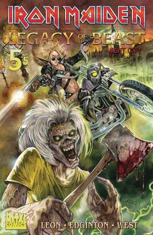 Iron Maiden: Legacy of the Beast #5 (Flemi Cover)