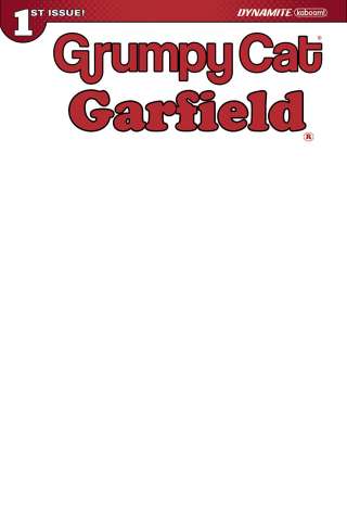Grumpy Cat / Garfield #1 (Blank Authentix Cover)