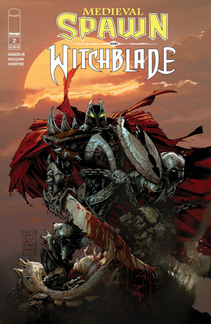 Medieval Spawn and Witchblade #2 (Capullo Cover)