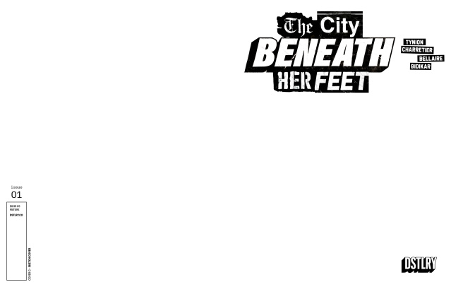 The City Beneath Her Feet #1 (Blank Sketch Cover)