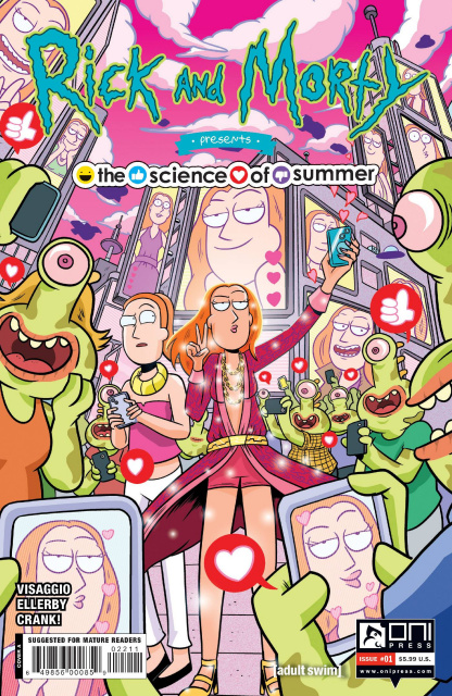 Rick and Morty Presents: The Science of Summer #1 (Ellerby Cover)