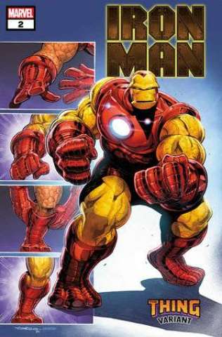 Iron Man #2 (Iban Coello The Thing Cover)